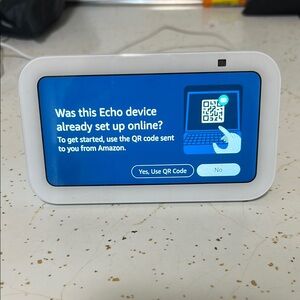 White Smart Display Device